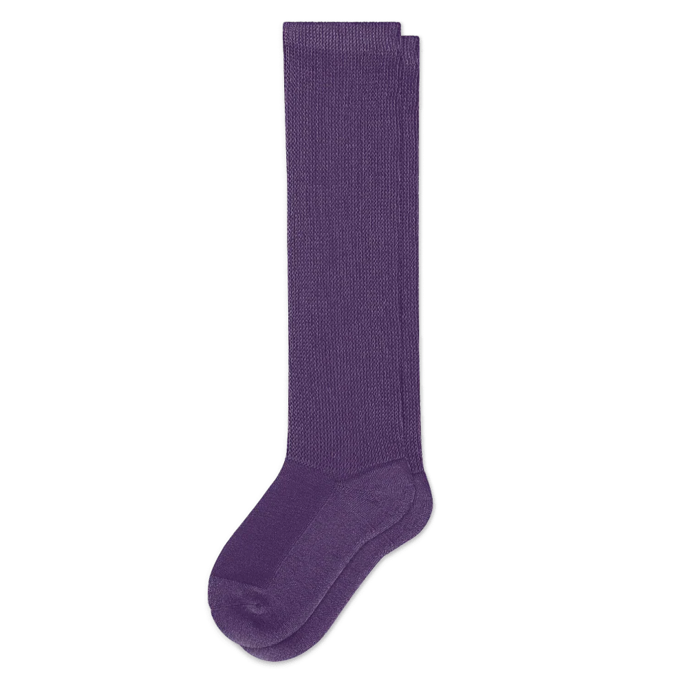 Padded Easy-Stretch Knee High Socks – Royal Purple