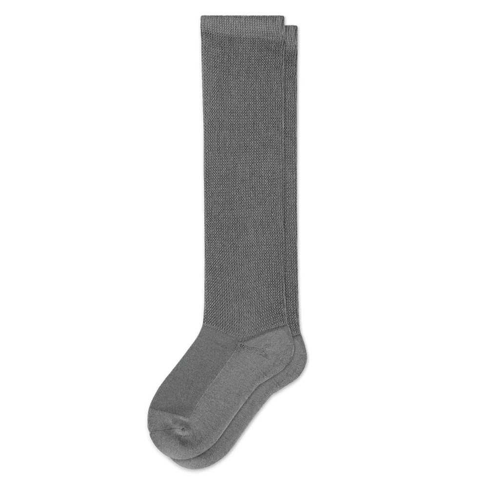 Padded Easy-Stretch Knee High Socks – Gray