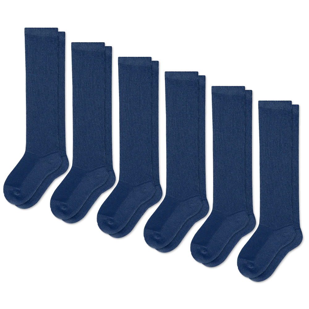 ComfortFlex™Socks - Navy Blue