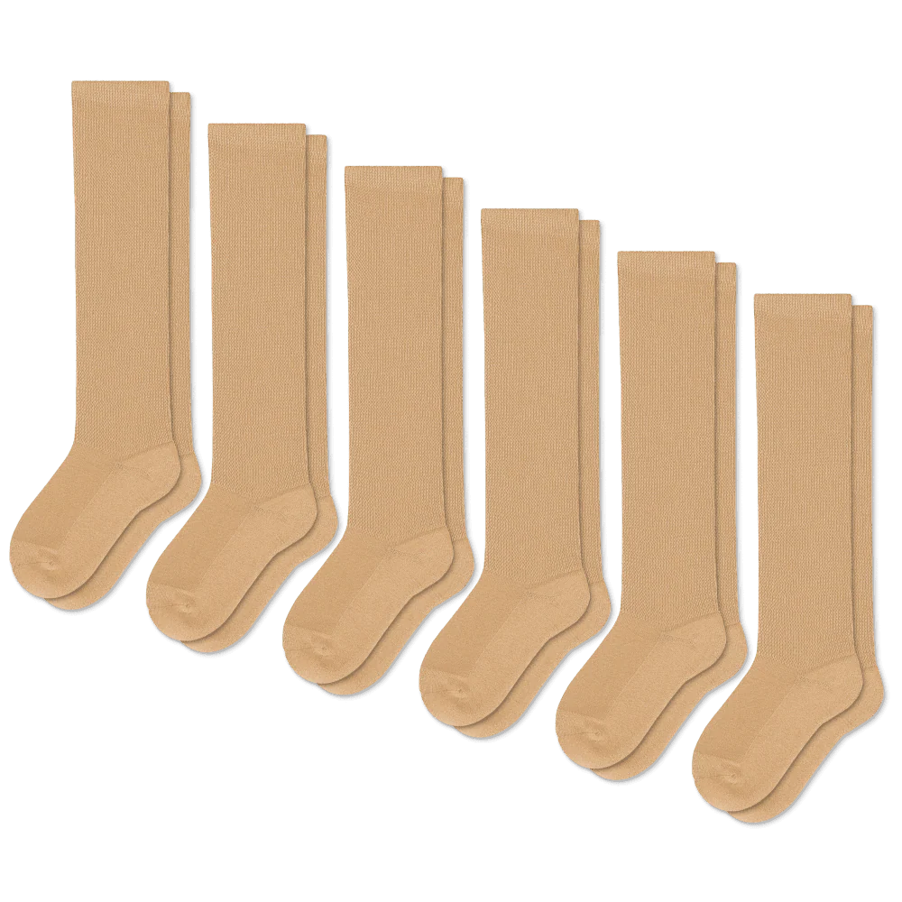 ComfortFlex™Socks - Tan