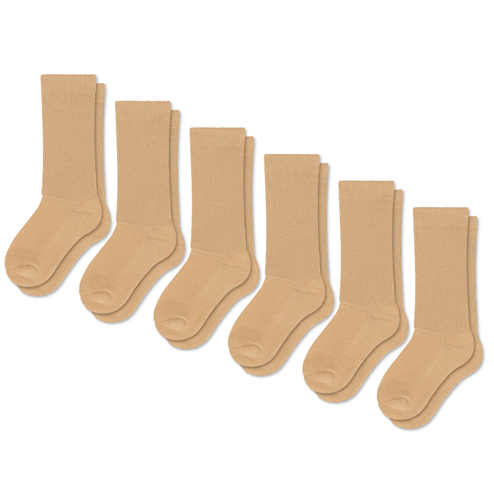 ComfortFlex™Socks - Tan