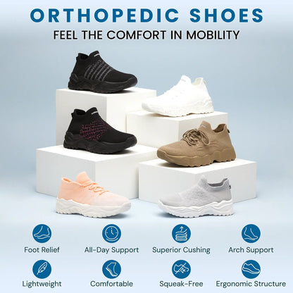 Ortho Cloud Slip Ons 1.0 - Orange White