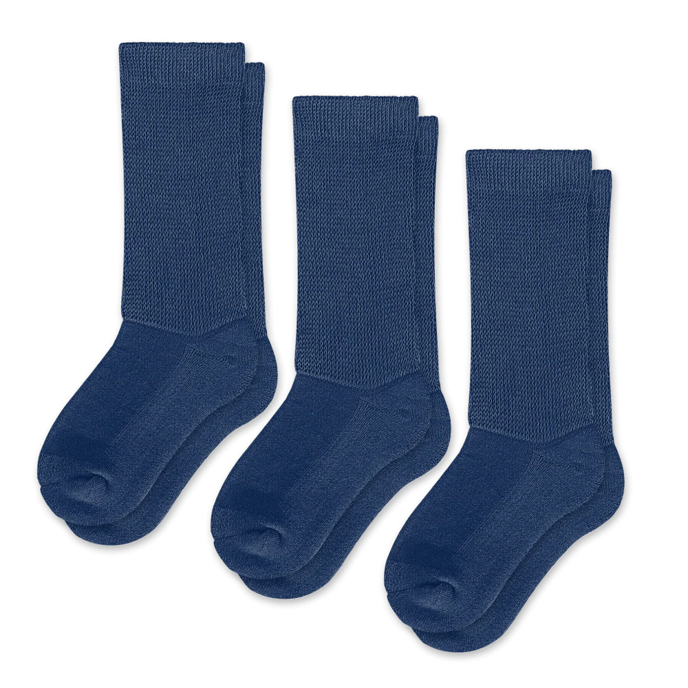 ComfortFlex™Socks - Navy Blue